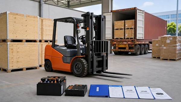 UN3480 Test Rule Added for High-Voltage Forklift Cells