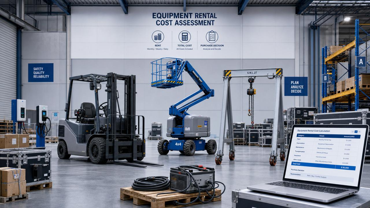 Rental Equipment Total Cost Calculator: What to Include Beyond Daily Rates
