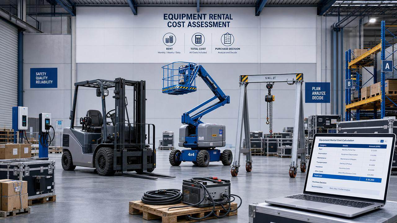 Rental Equipment Total Cost Calculator: What to Include Beyond Daily Rates Rental Equipment Total Cost Calculator: What to Include Beyond Daily Rates