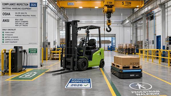 Material Handling Compliance USA: Key OSHA and ANSI Rules in 2026