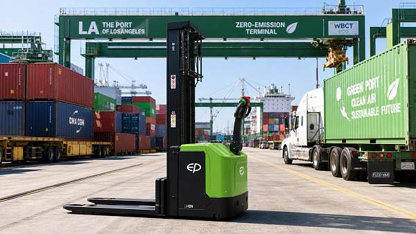 POLA Adds Green Handling Fee for Electric Stackers