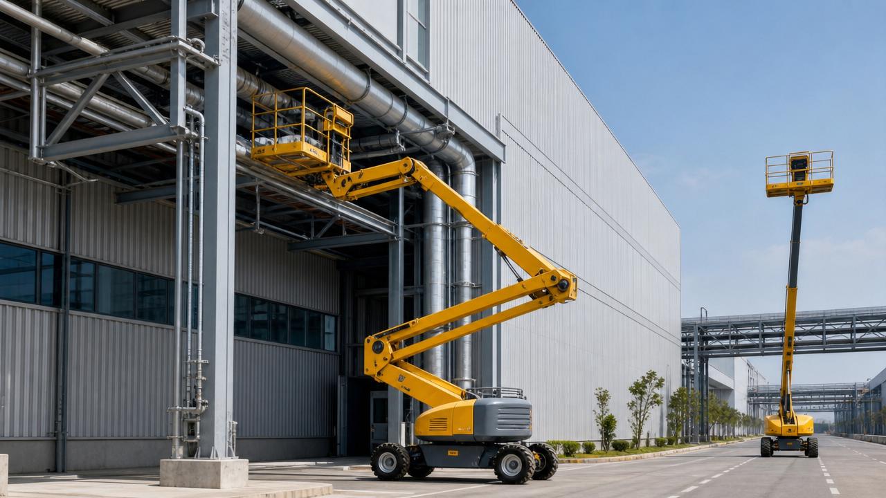 Boom Lift Articulation: When Is It Better Than Telescopic Reach?