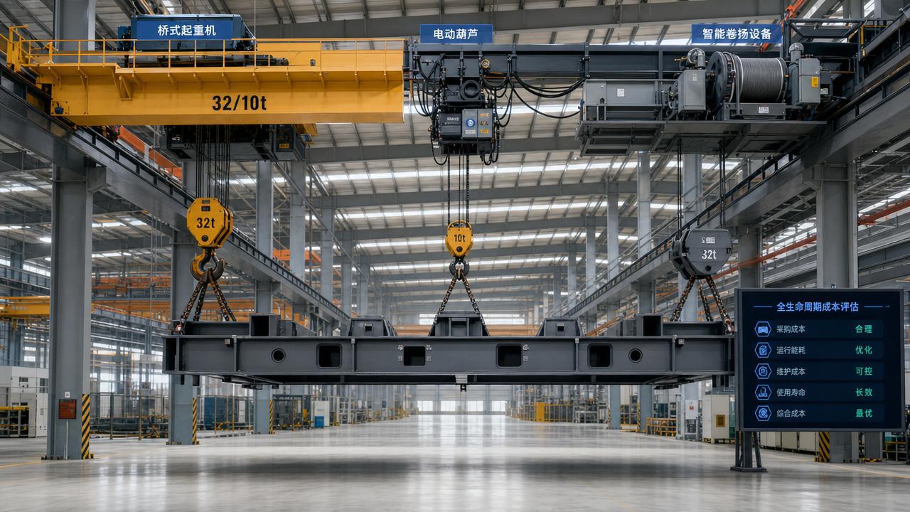 Heavy Lifting Systems: Compare Options and Lifecycle Cost