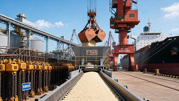India’s 20% Parboiled Rice Export Tax Lifts Port Equipment Demand