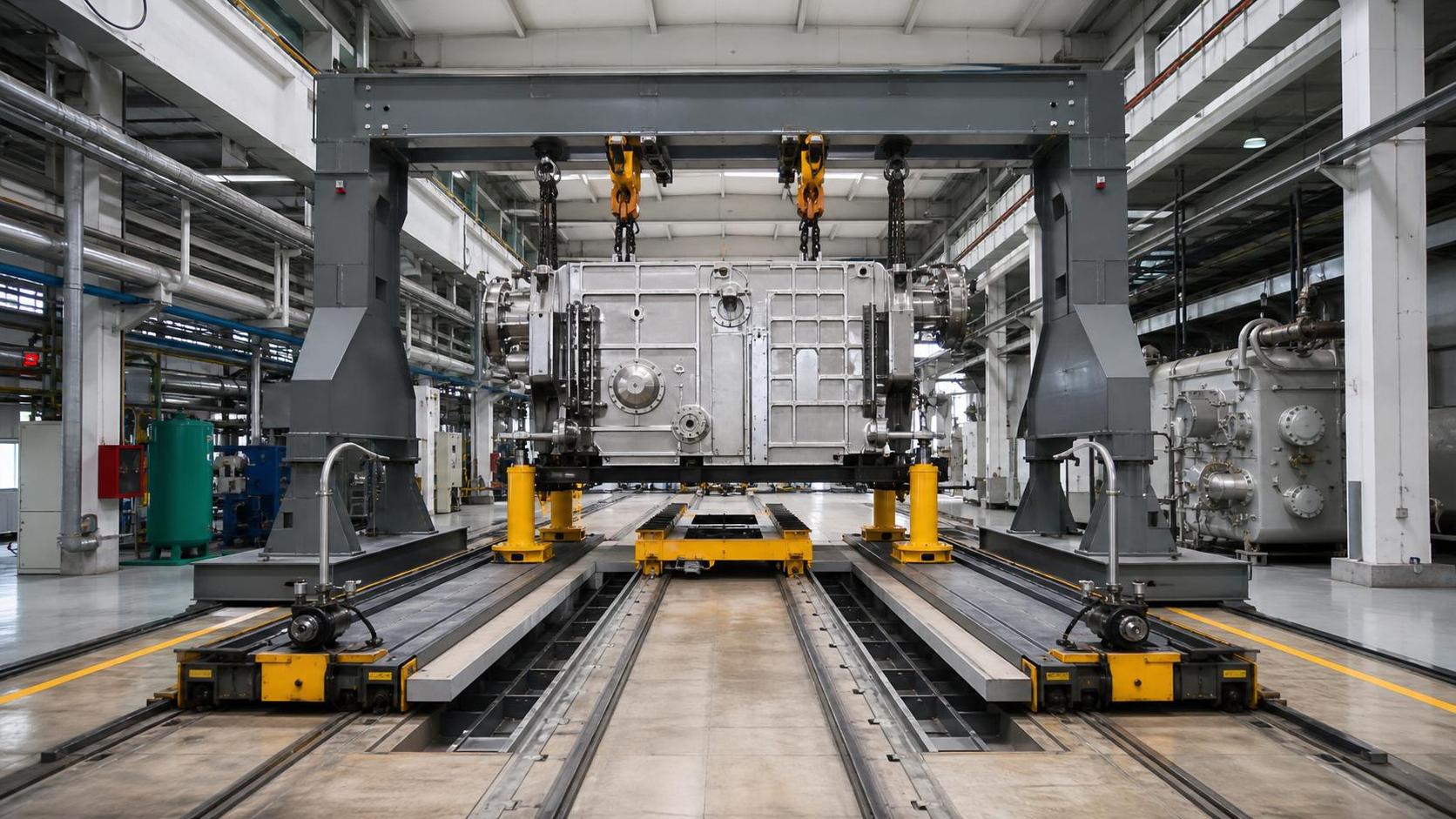 Heavy Component Hoisting Solutions for Tight Plant Installations