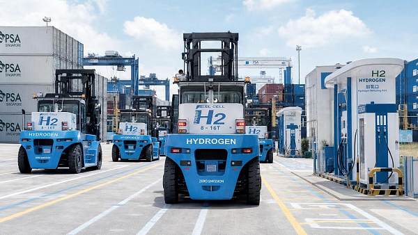 PSA’s Hydrogen Forklift Zone Resets Port Buying Criteria