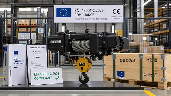 EN13001-2:2026 Takes Effect for EU Hoist Imports