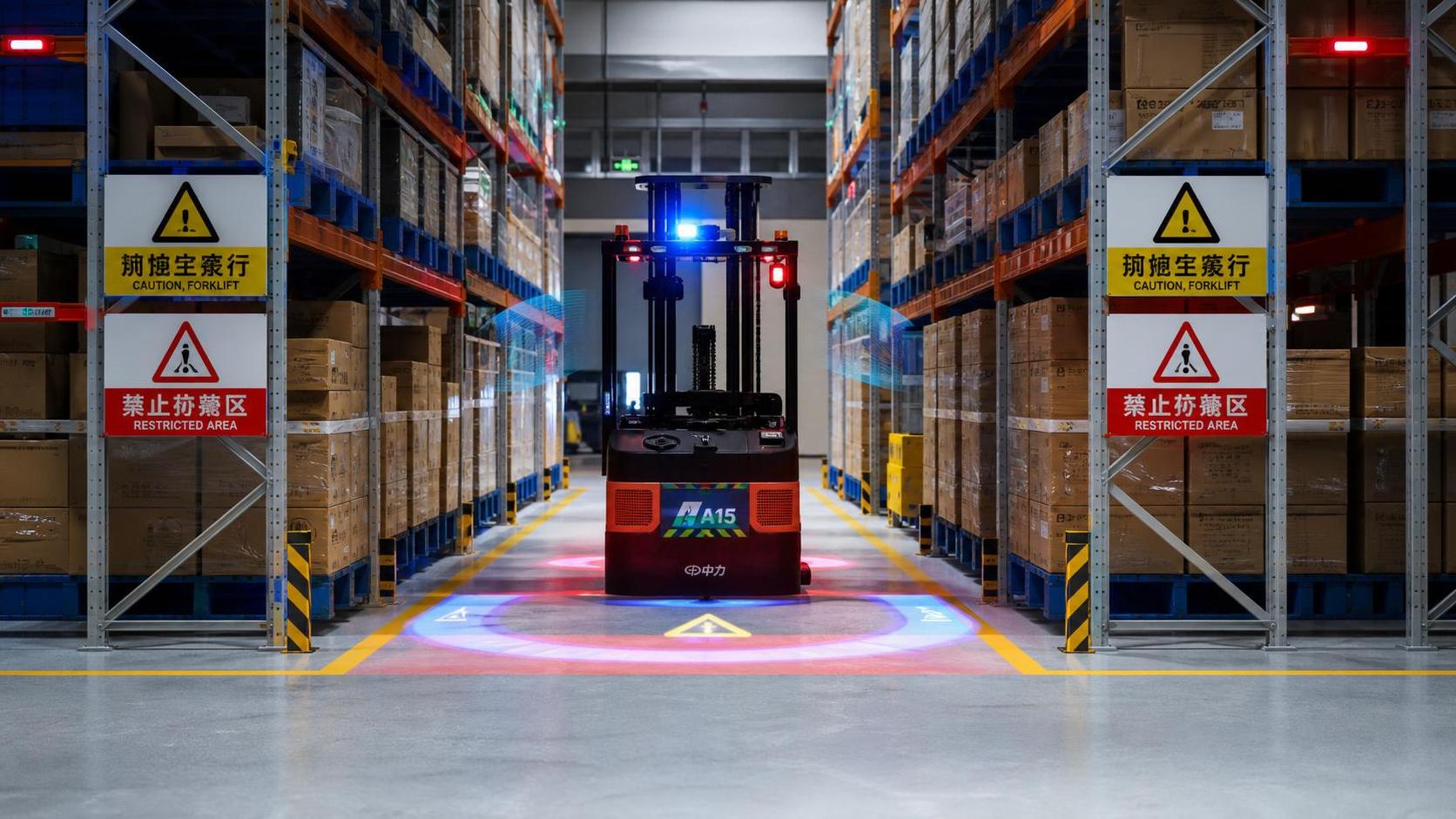 Forklift Pedestrian Detection: Key Safety Features and Common Blind Spots