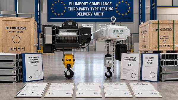 EN13001-2:2026 Takes Effect for EU Hoist Imports