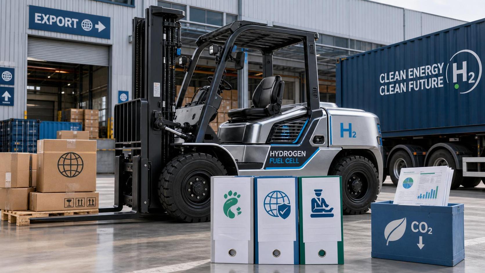 China Sets New Export Code for Hydrogen Forklifts