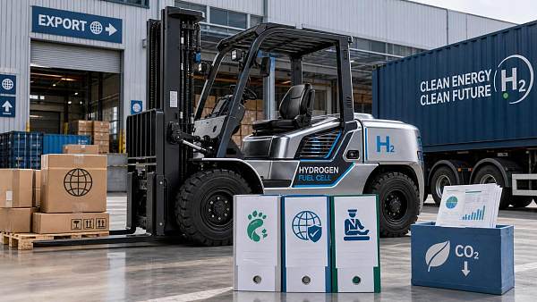 China Sets New Export Code for Hydrogen Forklifts