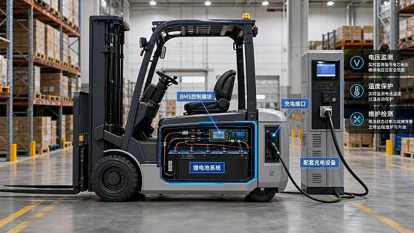 Forklift Battery BMS: Key Faults, Alerts, and Maintenance Checks