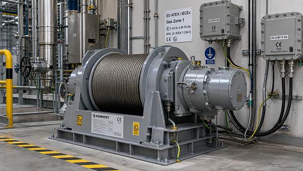 EU CE Rule Takes Effect for Explosion-proof Winches