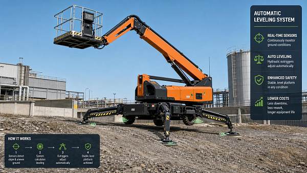 Boom Lift Auto-Leveling Technology Cost: What Drives the Price?