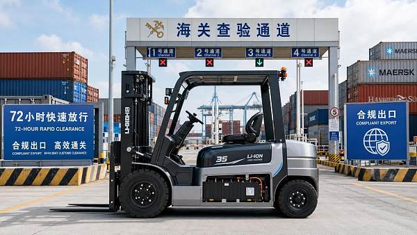 China Opens 72-Hour Green Channel for Li-ion Forklifts