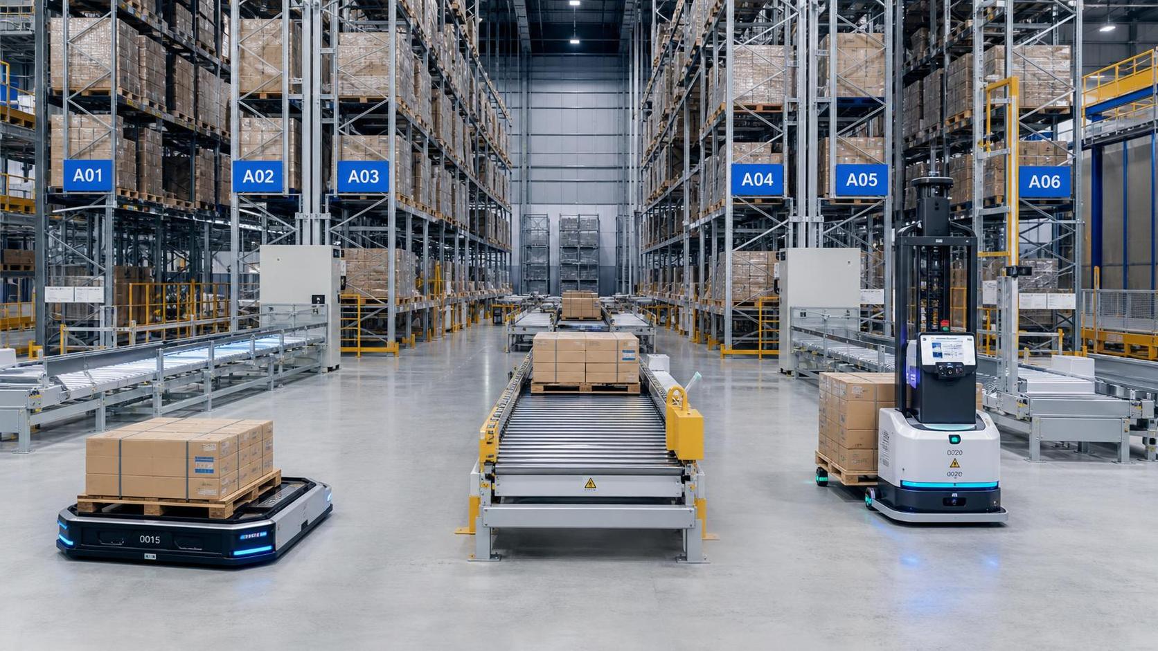 How Automated Smart Material Handling Systems Cut Warehouse Bottlenecks