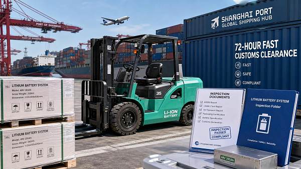 China Opens 72-Hour Customs Lane for Li-ion Forklifts