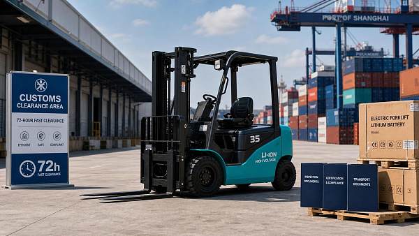 China Opens 72-Hour Fast-Track for HV Li-ion Forklifts