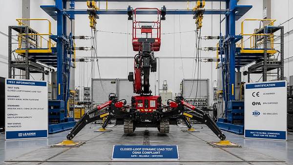 OSHA Makes Closed-Loop Load Testing Mandatory for Spider Lifts