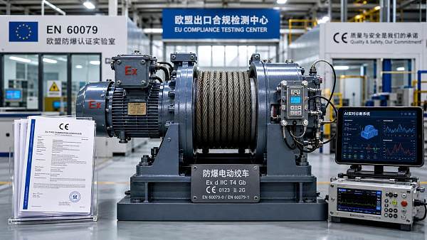 EU Rule Takes Effect for AI-Verified Explosion-Proof Winches