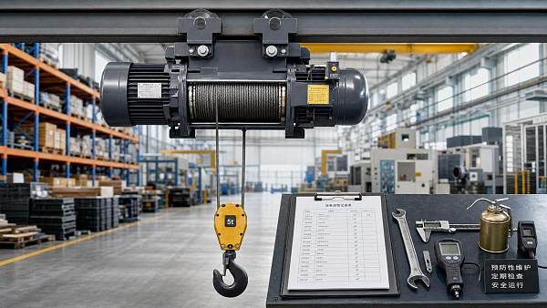 Wire Rope Hoist Maintenance Checklist to Avoid Costly Failures