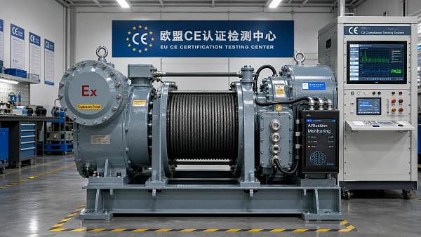 EU CE Rule Takes Effect for AI-Equipped Explosion-Proof Winches