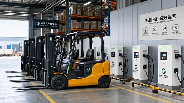 Fast Charging for Forklift Fleet Electrification: Cost, Uptime, and Fit