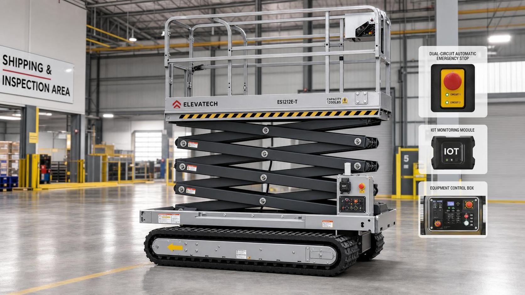 OSHA Mandates IoT and Auto E-Stop on Scissor Lifts