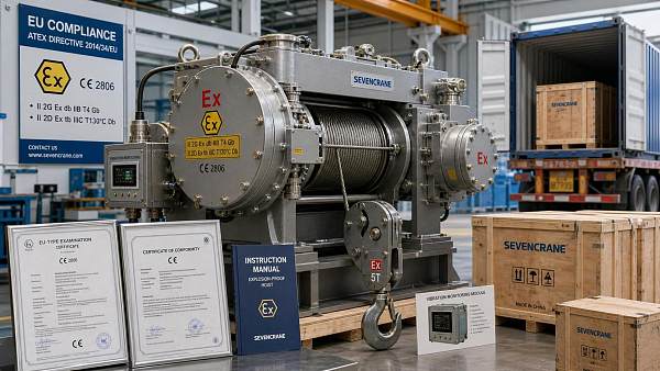 EU CE Rule Takes Effect for Explosion-proof Winches