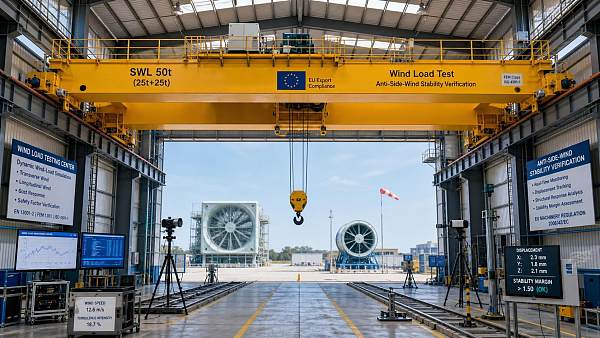 EU Updates EN 13001-3-1:2026 for Crane Wind Stability