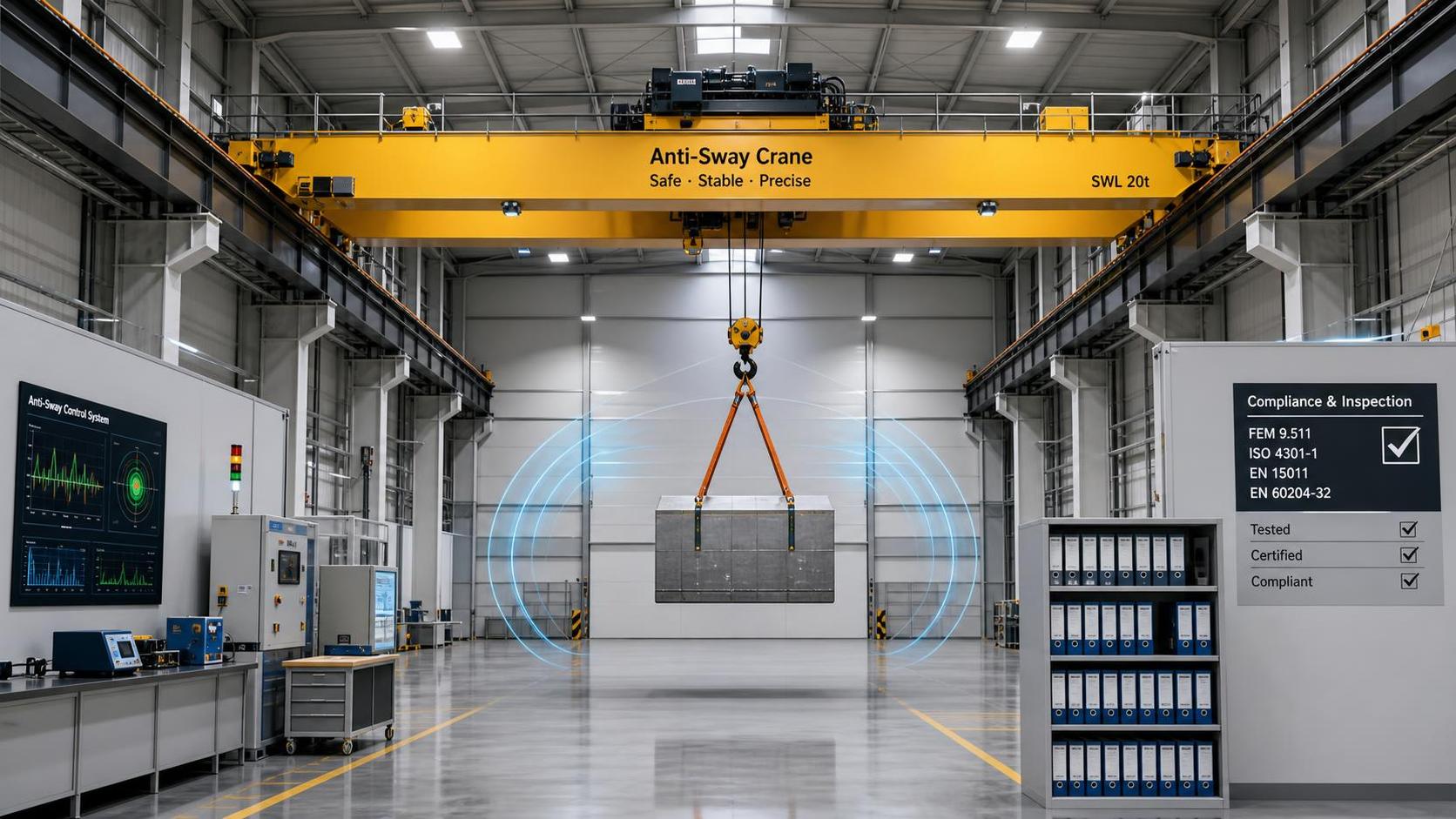 EN 13001-3:2026 Raises EU Compliance Bar for Anti-sway Cranes