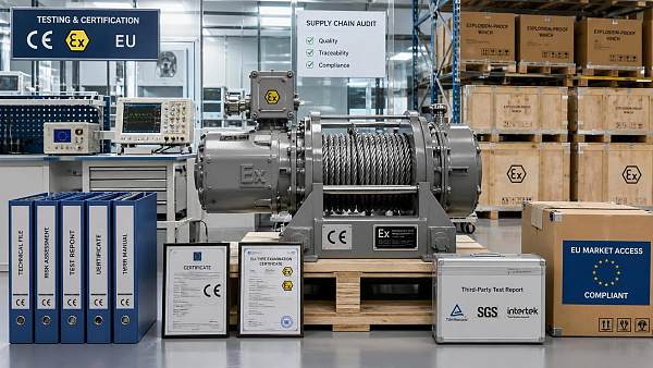 EU CE Rule Tightens Ex-Proof Winch Certification