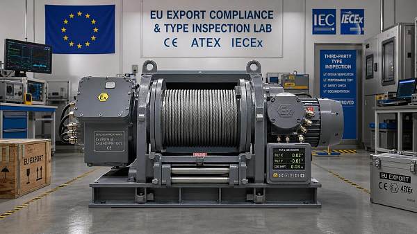 EU Sets EN 13001-3:2026 Rule for Explosion-Proof Winches