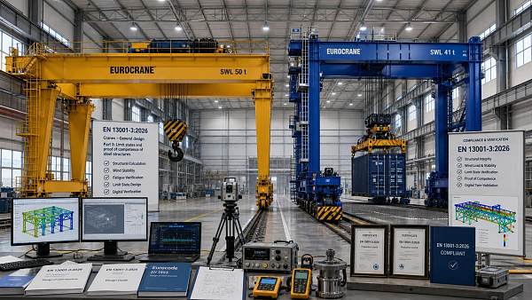 EU EN 13001-3:2026 Crane Safety Standard Becomes Mandatory on August 15