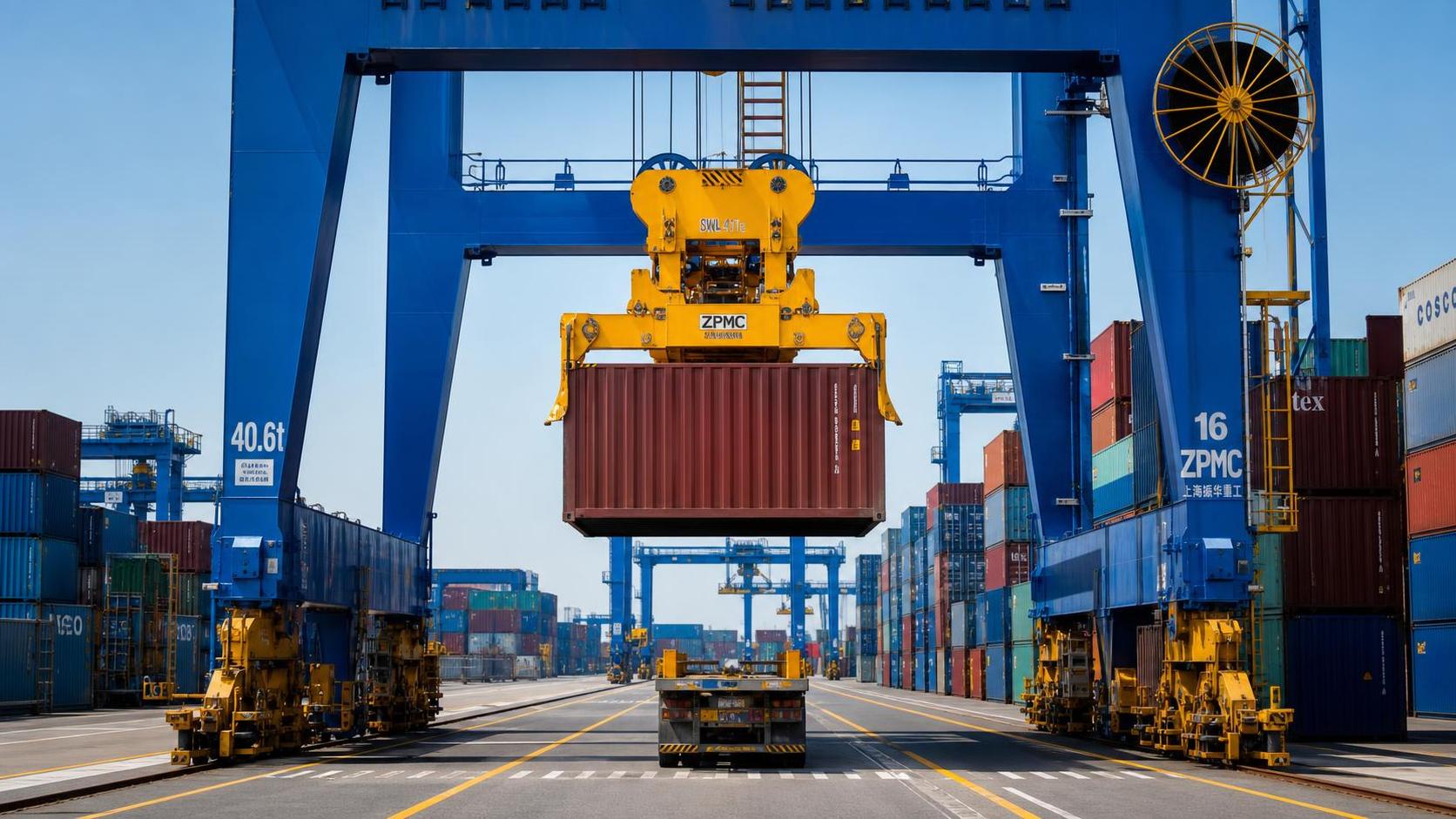 When does a crane sway control system make sense for container handling?