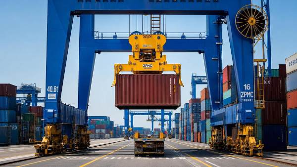 When does a crane sway control system make sense for container handling?