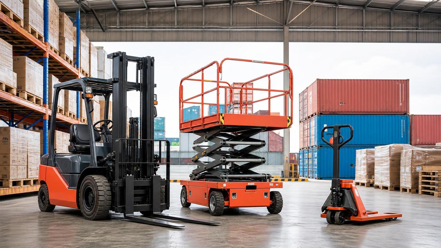 When does renting logistics equipment in India cost less than buying?