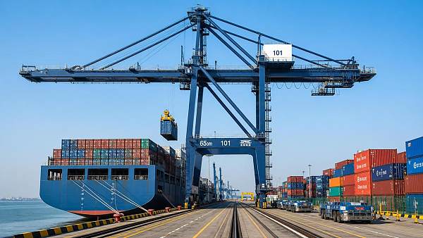 How ship to shore cranes are sized for container vessel capacity