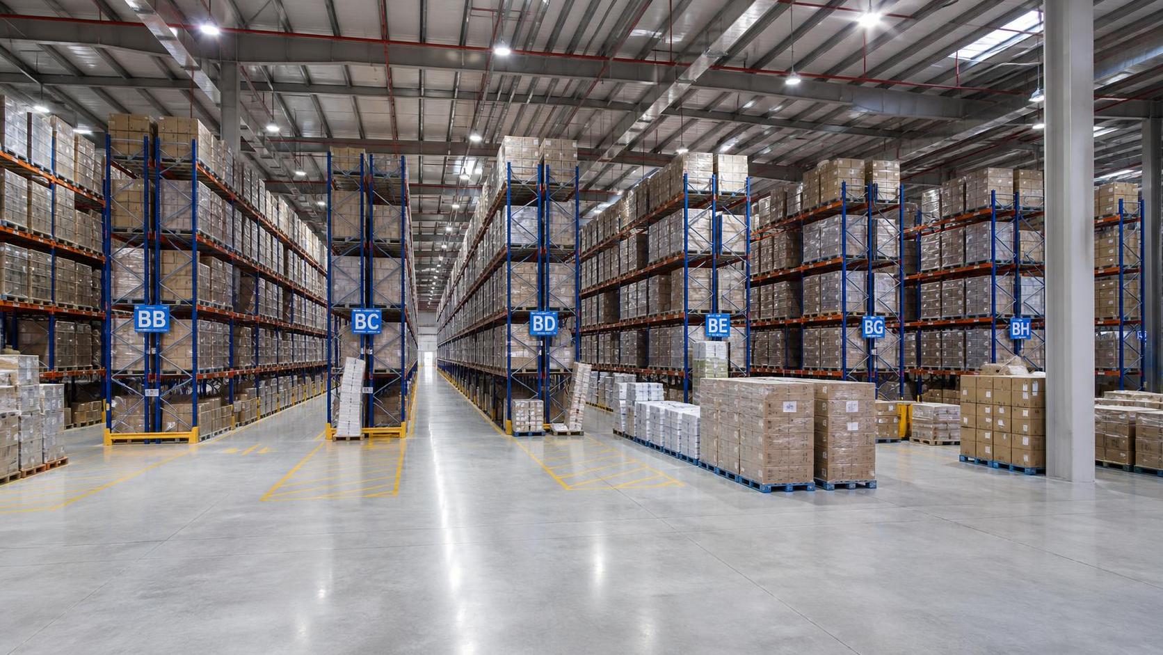 What determines warehouse stacking systems price for a new warehouse?