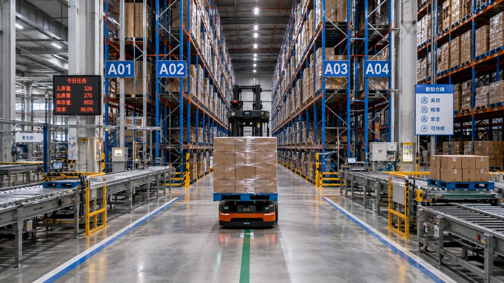 When does ultra-fast handling logistics justify warehouse automation?