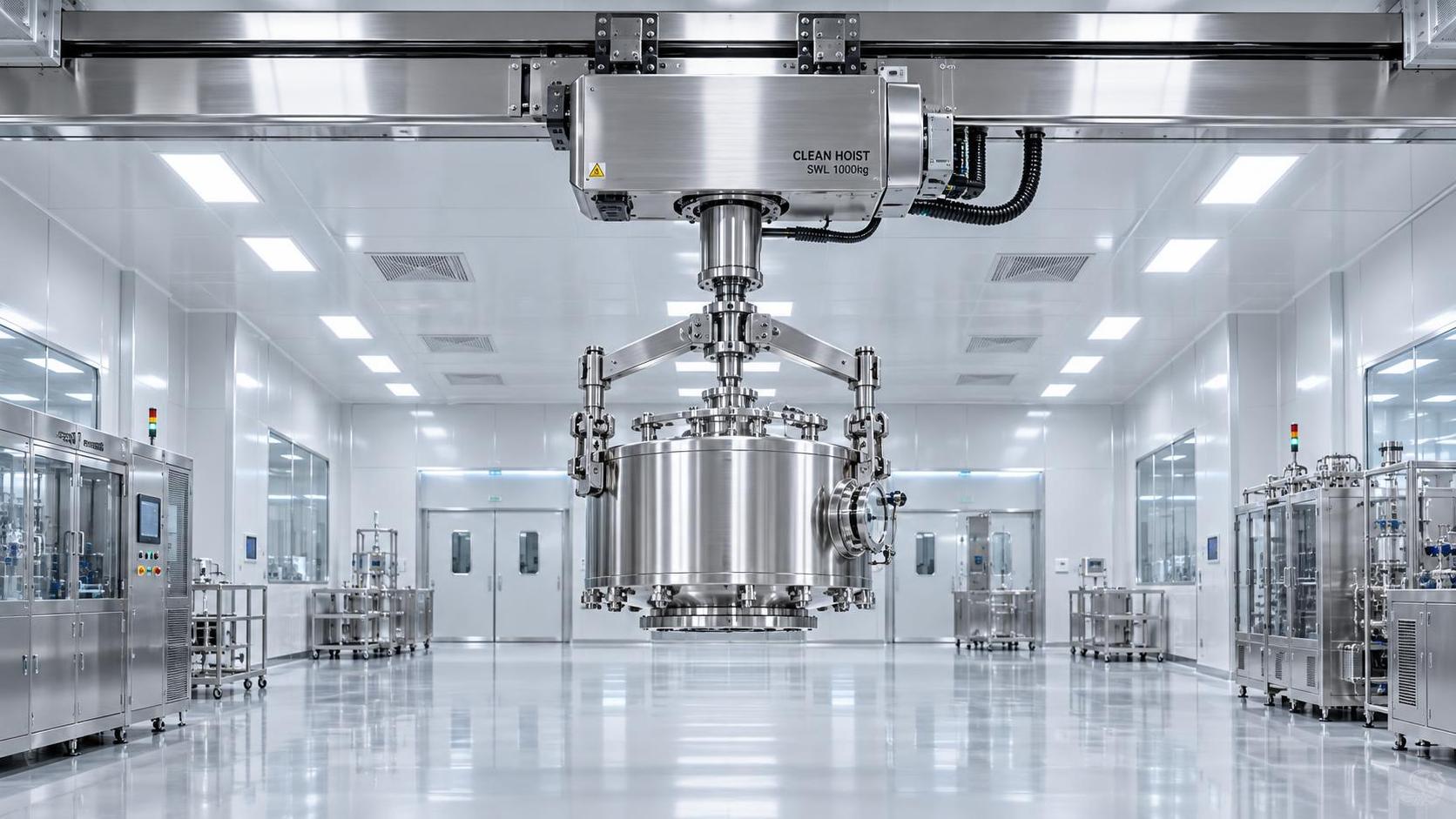 What makes a precision lifting manufacturer suitable for cleanroom use?
