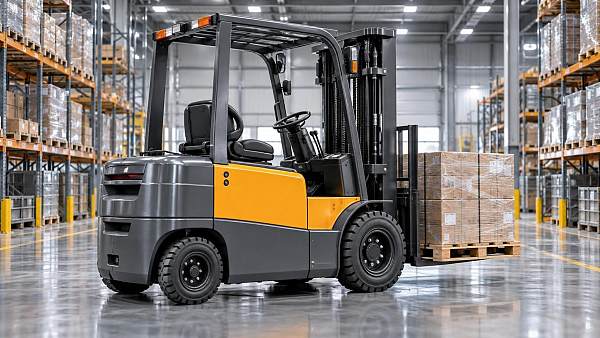 How steel counterweight design affects forklift stability