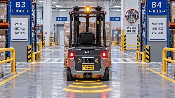 How forklift collision avoidance systems reduce blind-spot risks
