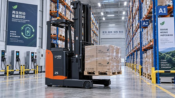 Can lithium battery energy recovery systems reduce forklift charging costs?