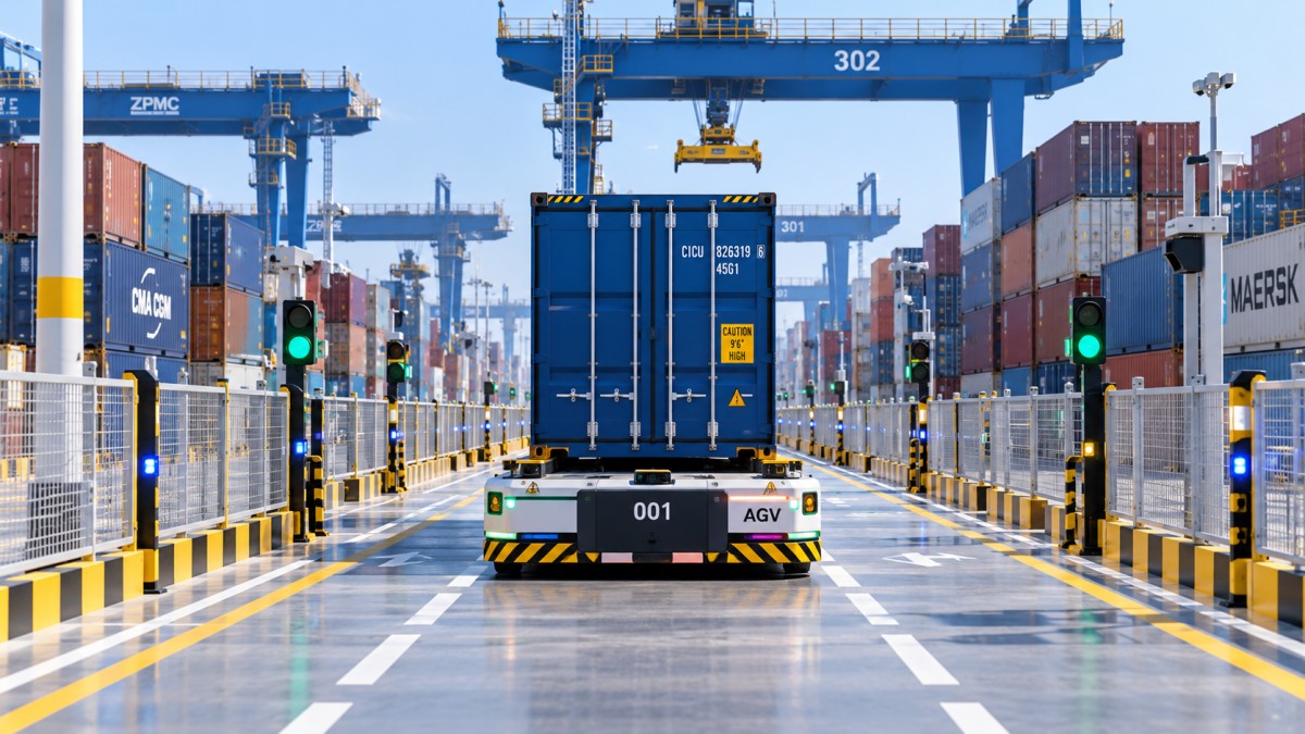 Are Automated Guided Vehicles Safe Around Container Traffic? Are Automated Guided Vehicles Safe Around Container Traffic?