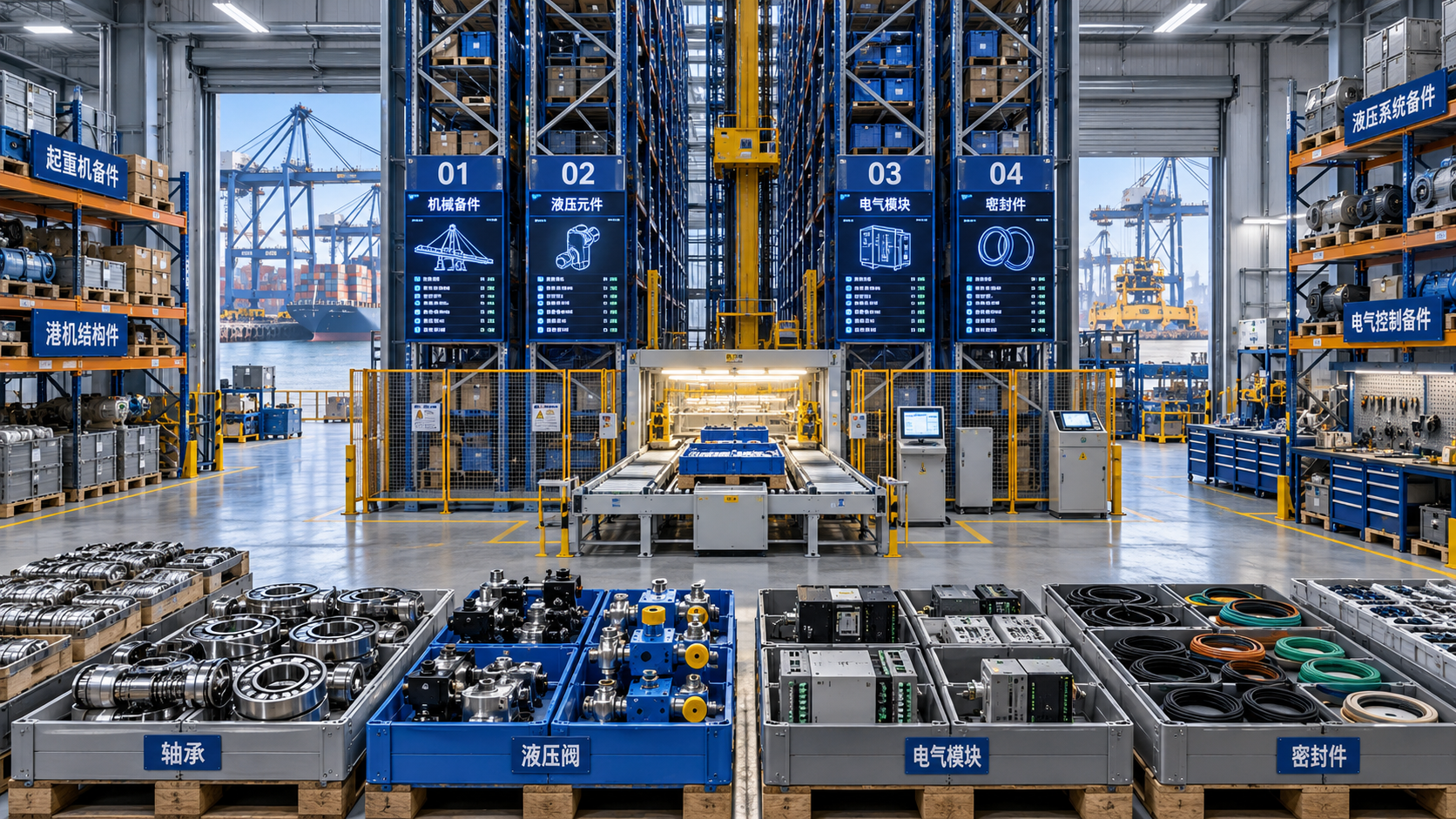 Is AS|RS Practical for Storing Port Spare Parts?