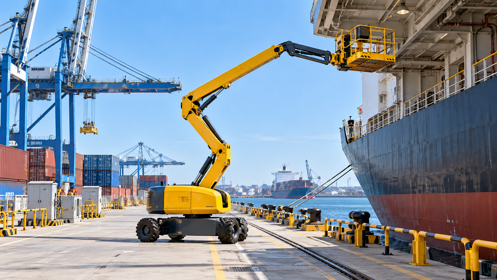 Are Boom Lifts Safer Than Scaffolding for Dock Maintenance?