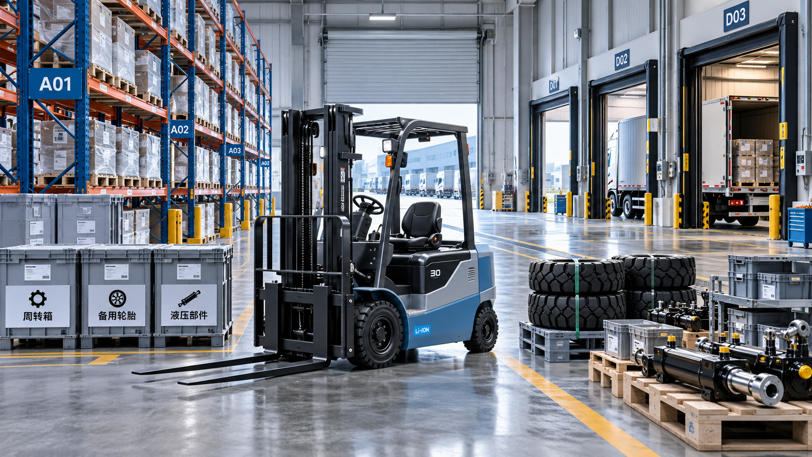 Buying Material Handling Equipment in the USA: Lead Times, Service, and Parts