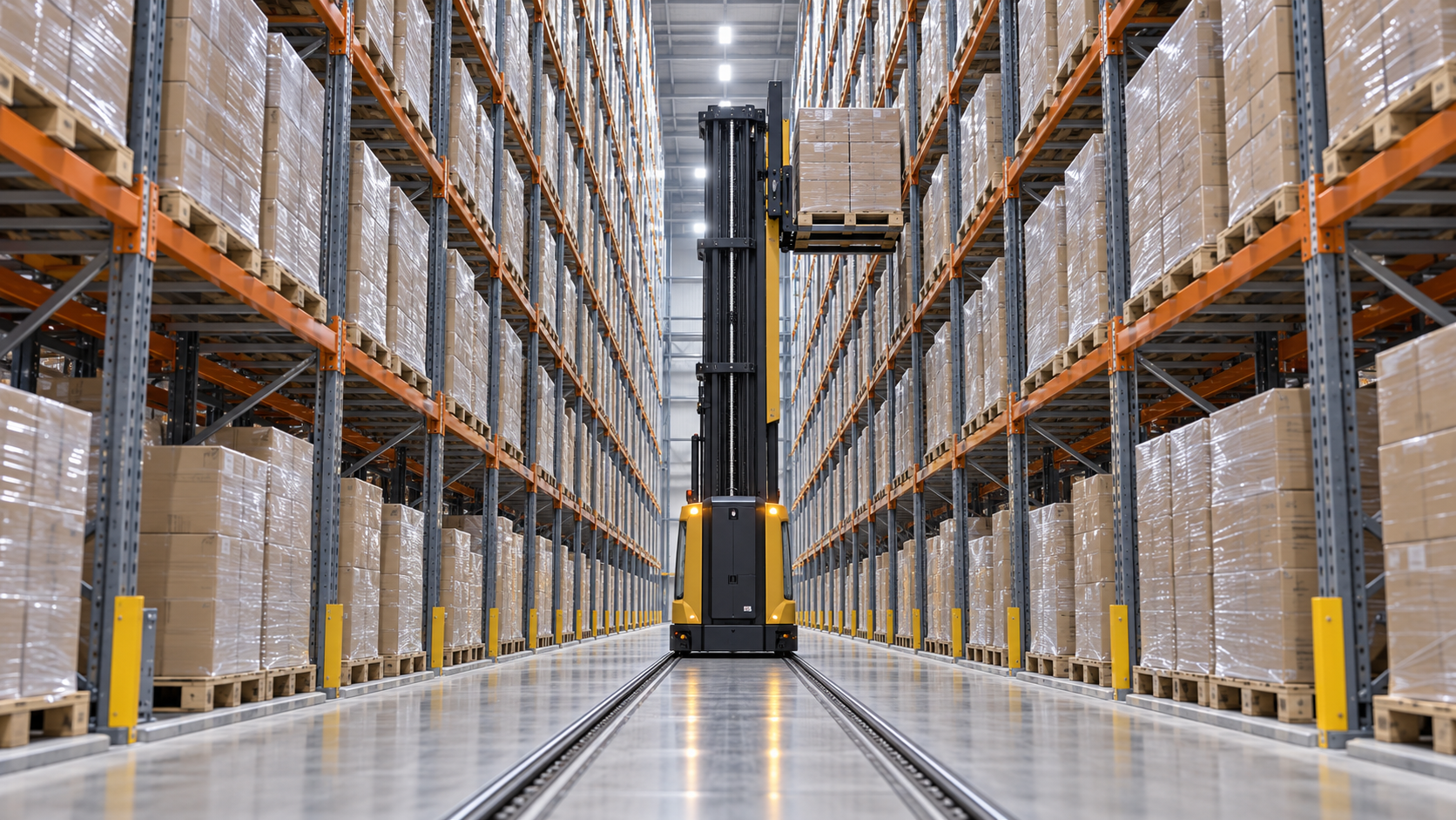 When narrow aisle pallet storage justifies a VNA truck investment