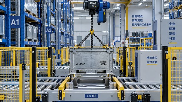 When do warehouse chain hoist systems need variable-speed control?